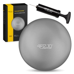 Pilates labda, 22 cm, szürke
