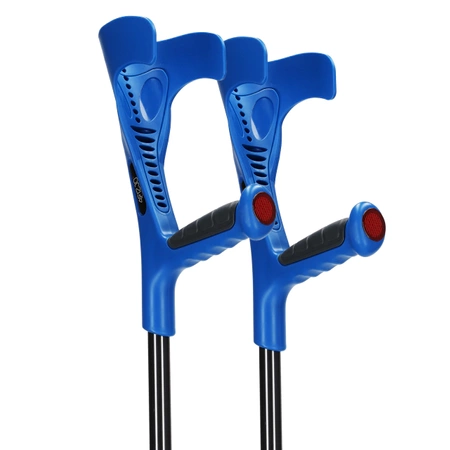 MED állítható ortopéd mankó, kék