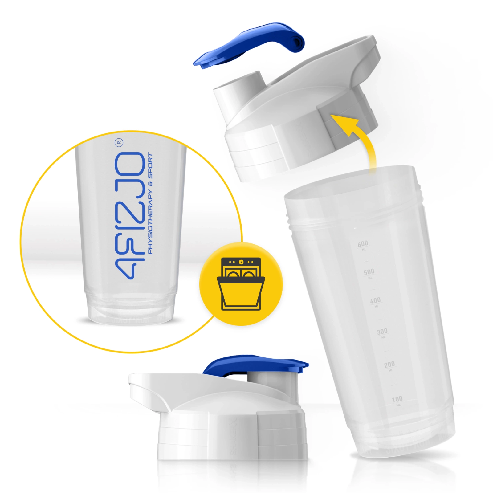 shaker sportowy szczelny trwały bpa free