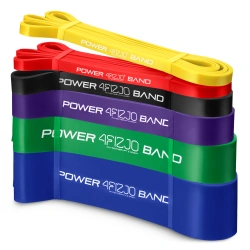 POWER BAND erősítő gumiszalag szett, 6 db