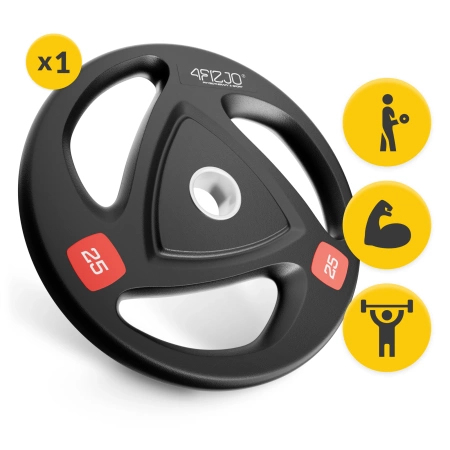 Olimpiai súlytárcsa, 1 x 25 kg