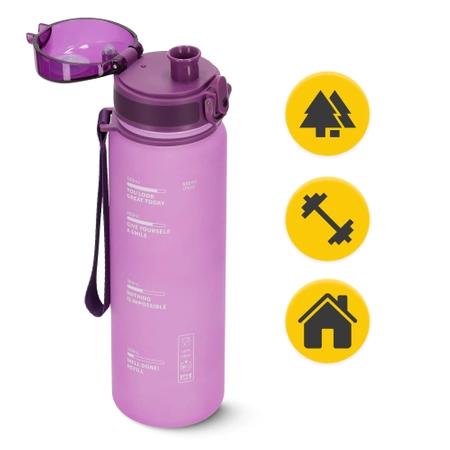 Sportkulacs, 650 ml, rózsaszín