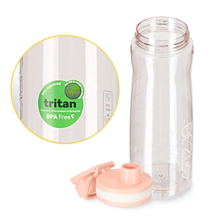 Sportkulacs, 850 ml, rózsaszín