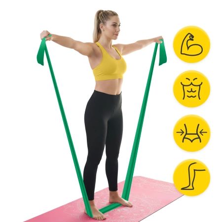 FLAT BAND rehabilitációs szalag, 5-8 kg, 30 m