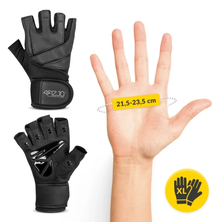 PRO XL edzőkesztyű csuklótámasztékkal