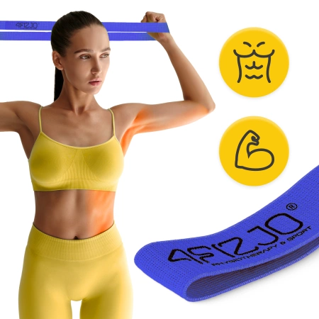 FLEX BAND textil fitness gumiszalag, 10-15 kg