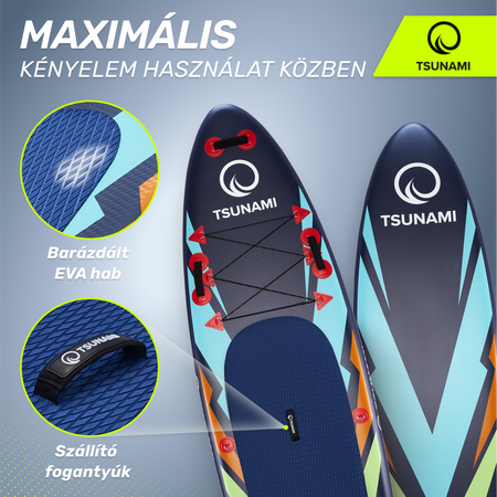 TSUNAMI SUP deszka, 320 cm, T08