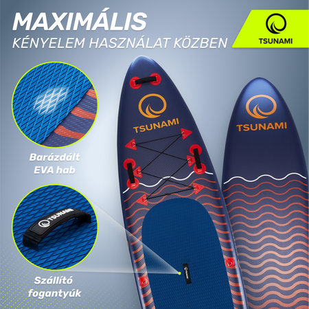 TSUNAMI SUP deszka, 350 cm, T05