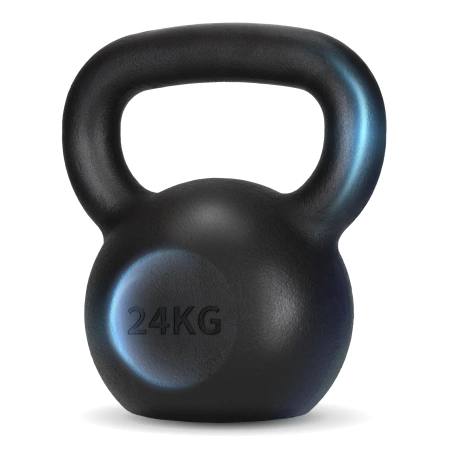 Öntöttvas kettlebell, 24 kg