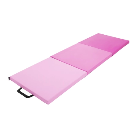 Összehajtható tornamatrac, rózsaszín