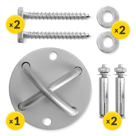 Edzőszalag mennyezeti rögzítőelem