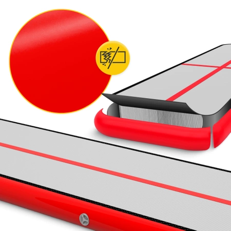 AIR MAT pumpával ellátott akrobatikai pálya, 6 x 1 x 0,15 m