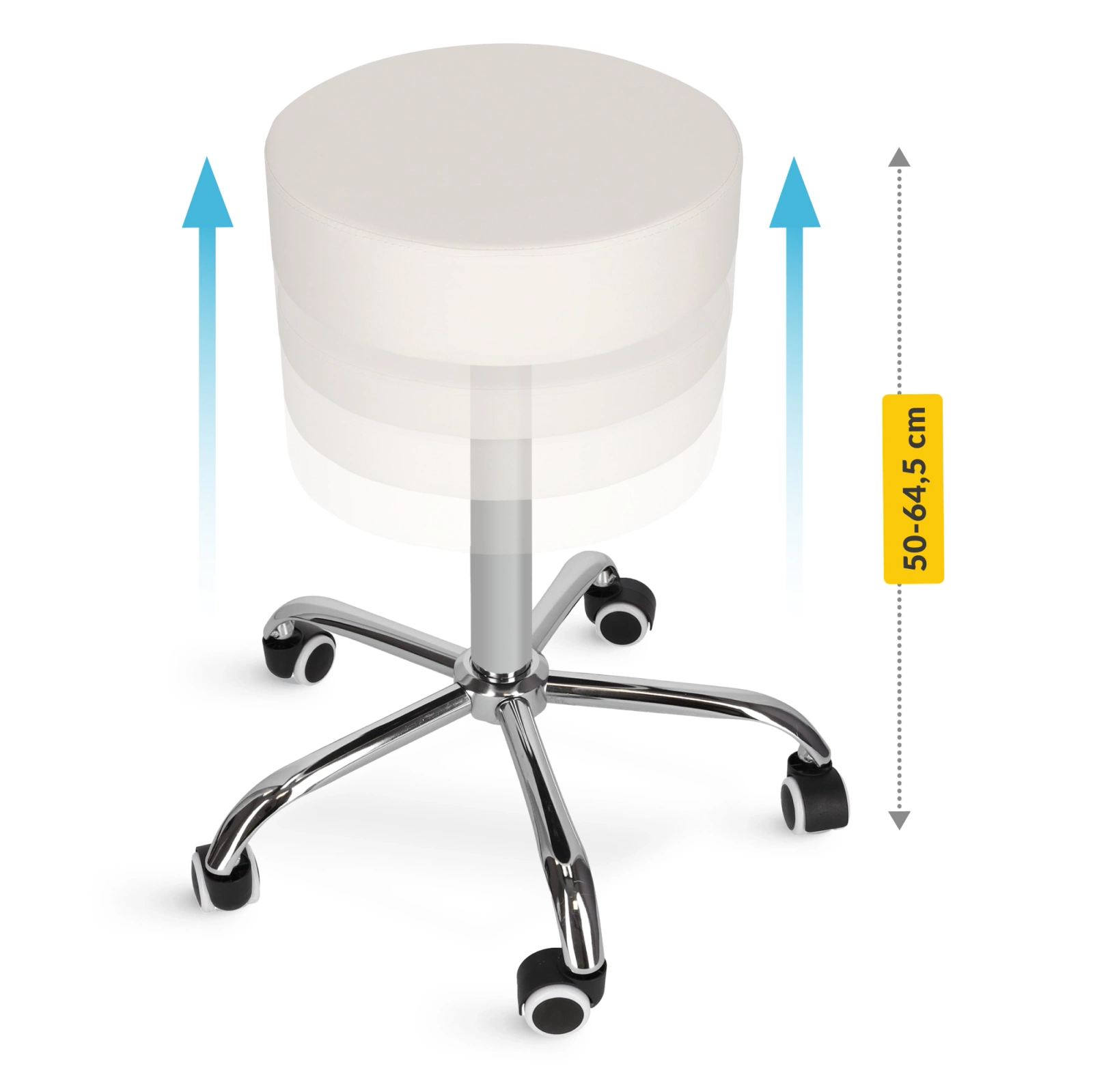 taboret do masazu obrotowy pure kosmetyczny do gabinetu lekarski