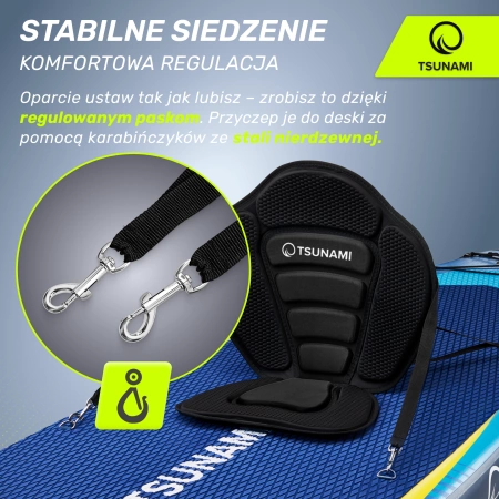 TSUNAMI háttámlás SUP ülés