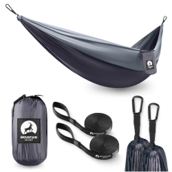 Mountain Goat egy személyes utazási függőágy, szürke-grafit