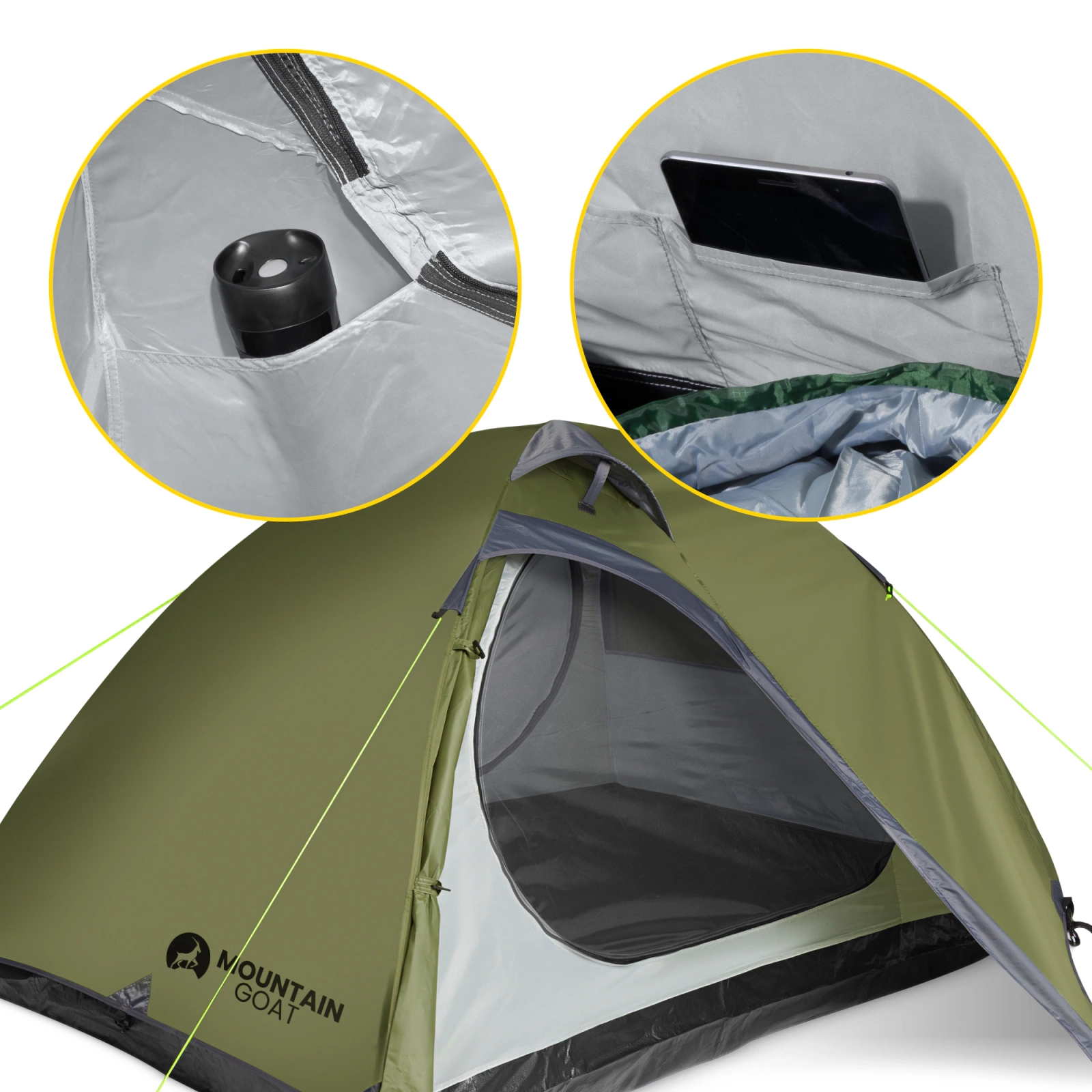 namiot turystyczny lekki trzyosobowy z przedsionkiem