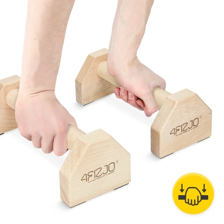 Fa fekvőtámasz állvány, 30 x 12,5 x 10 cm