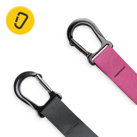 TRX edzőszalag, rózsaszín