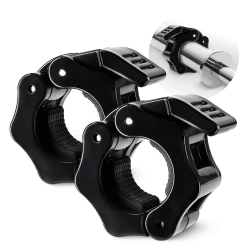 QR gyorskioldó bilincsek 25 mm-es nyakhoz, 2 db - fekete