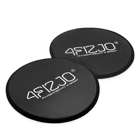 SLIDE csúszókorong edzéshez, 2 db, fekete