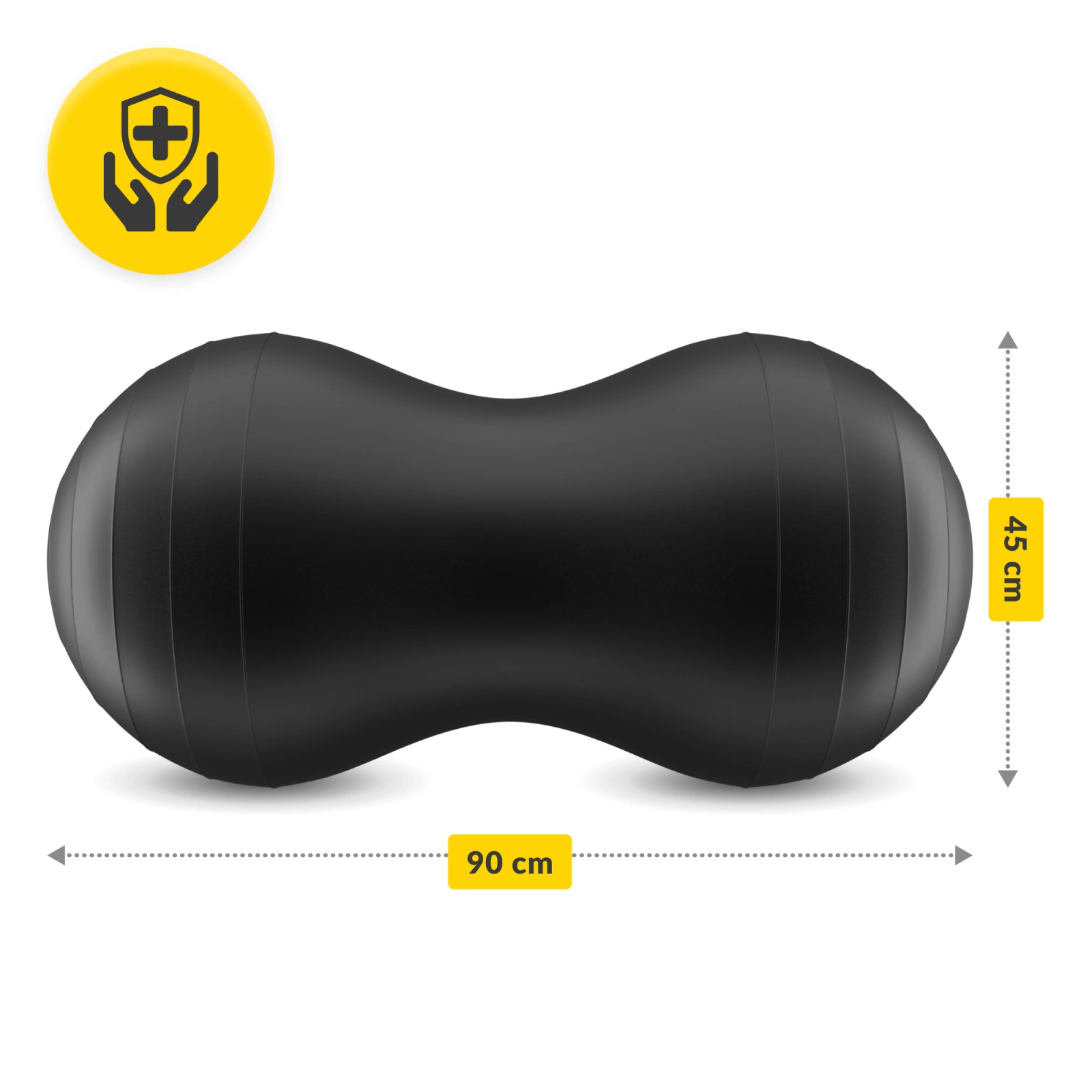 pilka air ball peanut fasolka orzeszek do cwiczen duza