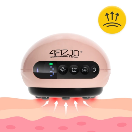 Elektromos köpölyöző, rózsaszín