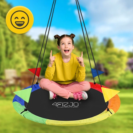 Kerti fészekhinta gyermekeknek, L, 100 cm