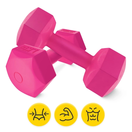 Bitumenes kézi súlyzó 2 x 1 kg