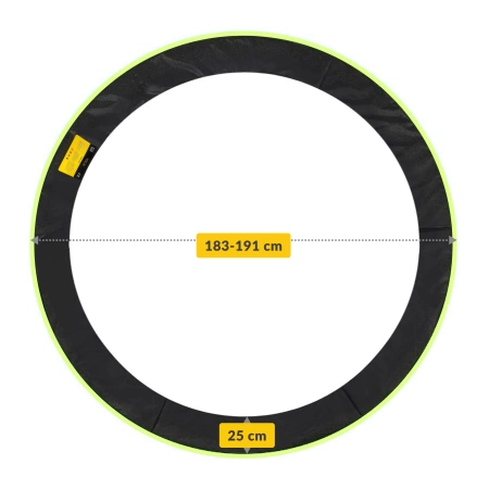 Trambulin rugóvédő, 6 láb