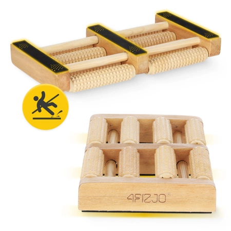 Dupla fa talpmasszírozó henger