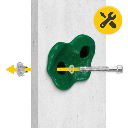 Mászókő készlet, 10 db