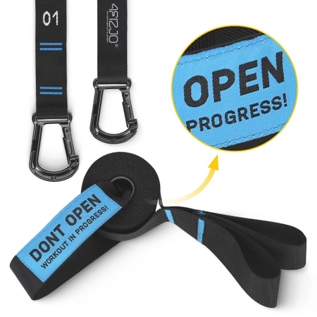 Gimnasztikai gyűrű, kék