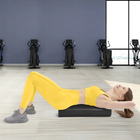 CARE+ bordázott masszázshenger, 60 cm, fekete