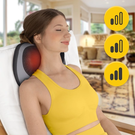 SHIATSU PRO+ masszázspárna, barna