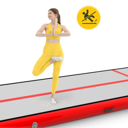 AIR MAT pumpával ellátott akrobatikai pálya, 6 x 1 x 0,15 m