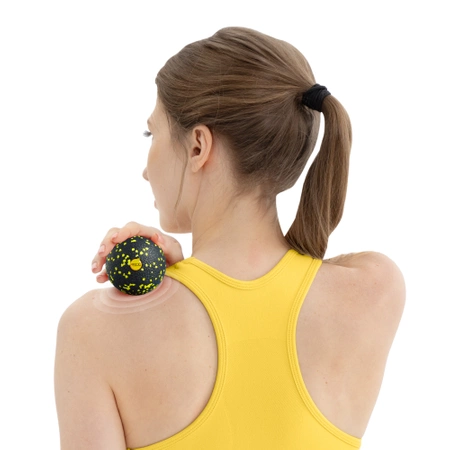 EPP masszázs labda, 8 cm, sárga