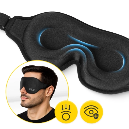 Selyem 3D alvómaszk