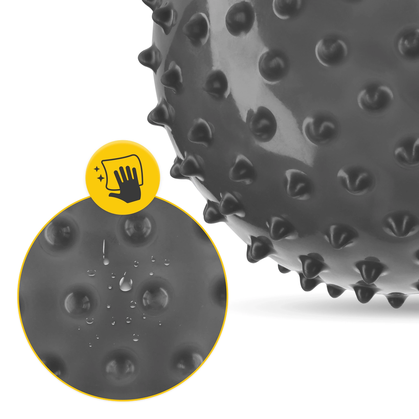 pilka rehabilitacyjna z wypustkami mala