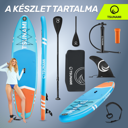 TSUNAMI SUP deszka, 320 cm, T02