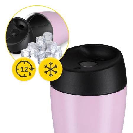 Mountain Goat TRAVEL termosz, 380 ml, rózsaszín