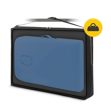 Alumínium masszázságy, 60 cm, kék