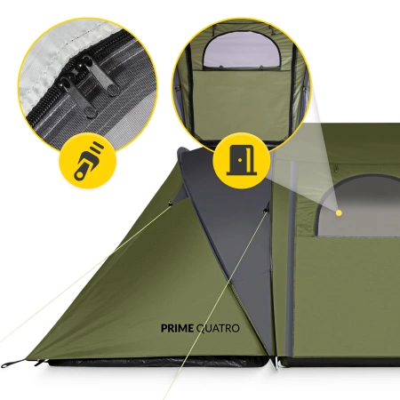 Mountain Goat PRIME QUATRO turistasátor, khaki