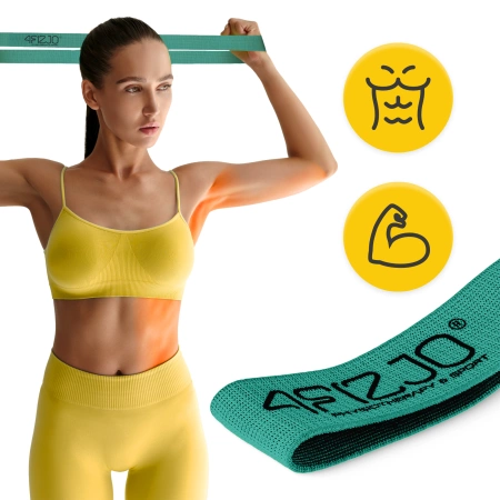 FLEX BAND textil erősítő gumiszalag, 5-10 kg