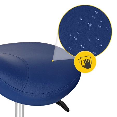 ERGO nyeregülésű forgószék, kék