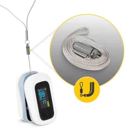 MED+ ujjra csíptethető pulzoximéter