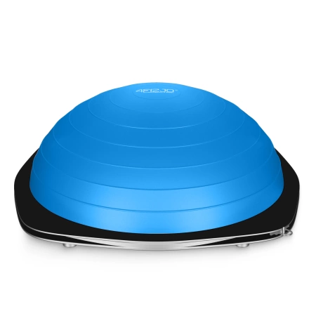 Egyensúlyozó félgömb gumis expanderrel, kék