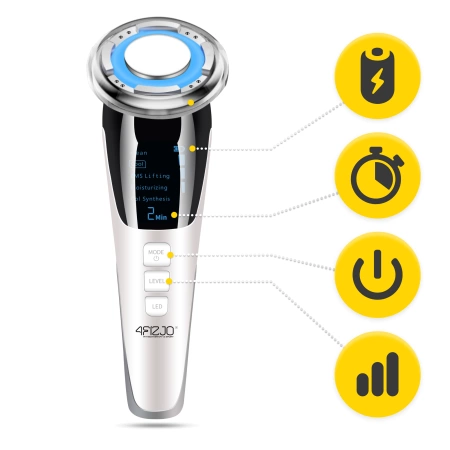 5 az 1-ben arcmasszírozó, tűmentes mezoterápia, EMS lifting