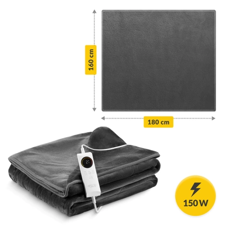 Elektromos fűthető takaró, 180 × 130 cm