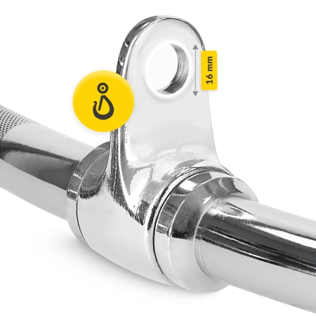 Hajlított tricepsz lehúzó fogantyú