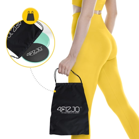 SLIDE csúszókorong edzéshez, 2 db, zöld